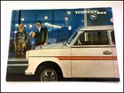 1963 Trabant 600 Big German Original Vintage Car Sales Brochure Catalog