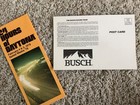 Vintage Stock Car Race Cale Yarborough Autographed Postcard 1978 Event Brochure