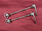 Vtg Campagnolo Record Hub Quick Release F r Skewer Set 126 100mm D-ring Nuts