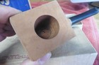Vintage New Smoking Pipe David P Ehrlich Uncarved Square Shape