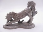 Vintage Spoontiques P531 1982 Bowing Unicorn Pewter Metal Fantasy Figurine H0002