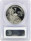 1996-p Smithsonian Silver Commemorative Dollar Pr69dcam Pcgs Proof 69 Deep Cameo