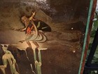 Vintage Roger Dean Poster  Uriah Heep Demons And Wizards Large Wood Panel Ooak