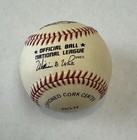 Willie Mays Signed Autographed Baseball Coa The Score Board Giants Hof