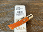 Case Xx 38076 Persimmon Orange Bone Gator Jig Axe Handle