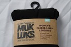 Muk Luks Women s Fleece Lined Form Fitting Leggings Cn6 Black Size M l Nwt