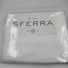 Sferra Matera Full Sheet Set 84in X 110in White Solid