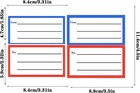 To from Address Mailing Labels Self-adhesive Mailing Labels Stickers 120 Pcs 