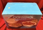 Vintage Corning Ware Saucepan Trio A-33 Blue Cornflower Brand New In Box 6 Piece