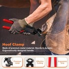 8 Inch Farrier Tools Kit  8 Piece  Horse Goat Hoof Trimmers Carbon Steel Nipp