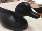 Vintage Cast Iron Duck Mallard Boot Scraper Doorstop 11-1 2    X 4   