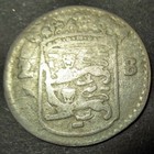 Certificate Authenticity 1711 Colonial New York Silver Lion Dime West Frisia Min