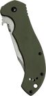 Kershaw Emerson Cqc-410k Folding Knife 3 5  Bowie Plain Edge