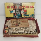 A c  Gilbert Erector Set No  4   Original Box Manual Parts Boxes 1930s Vintage