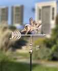 Good Directions 8840pg Flying Pig Garden Weathervane  Polished Copper With Garde
