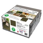 Aura 12 In  W X 12 In  L Walnut Composite Balcony deck Tiles 6 Sq Ft