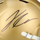 Jeremiyah Love Notre Dame Fighting Irish Signed Riddell Speed Replica Helmet