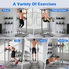 Power Tower Pull Up Bar Dip Station Home Gym Strength Training Fitness Equipment