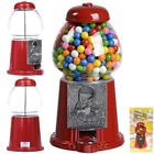 Classic Gumball Machine - Antique Style 9  Cast Metal With Glass Globe
