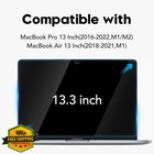 Yongmai Macbook Pro Air 13  Tempered Glass Screen Protector Hd Anti-scratch