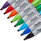 Sharpie Permanent Markers Chisel Tip Classic Colors 8 Count New Sealed
