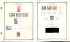 Basutoland Stamp Collection On 9 Scott Specialty Pages  1933-1966  bc 