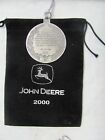  5 In Series -- 2000 John Deere Pewter Christmas Ornament -- Model R Tractor 