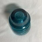 Vintage Hemingray 42 Glass Insulator Aqua Blue Green Made In Usa Upcycle A1