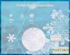 Christmas Snowflake Confetti Decoration- 1500pcs 1 5 Ounce  pack Of 1   White 