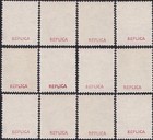 Hong Kong 1862 Queen Victoria First Issue Set Mnh Reproduction Stamp Sv