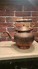 Antique Rare Large Solid Copper Teapot Kettle Persian Middle East Islamic Arab 