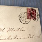 Antique Wedding Correspondence To Blackstone Block Historic District Boston Ma