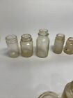 Vintage   Antique Glass Mixed Medicine Apothecary Bottles Lot Of 15