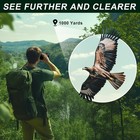 180x100 Hd Military Zoom Powerful Binoculars Day low Night Optics Hunting   Case