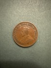 1931 Canada One Cent Coin King George V Circulated Canadian Penny