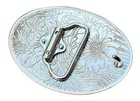 Western Carved Flower Belt Buckle Metal Cowboy Us Men   Women Outdoor Rodeo Wear