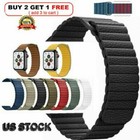 Magnetic Leather Strap For Apple Watch Band Series 11 0 9 8 7 6 5 4 3 2 1 Ultra