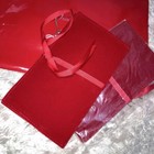Christian Louboutin Beauty Red  Makeup Brush Case Pouch Case Makeup Bag New 
