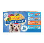 80 Cans Purina Friskies Ocean Of Delight Wet Cat Food Variety Pack  5 5 Oz Cans