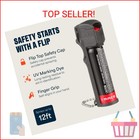 Mace Pepper Spray - Personal Model  0 63 Oz  12 Feet Range  Max Police Strength 