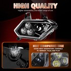 2pcs Front Left Right Led Headlights Assembly For Can-am Maverick X3 2017-2021
