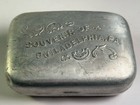 Rare Victorian Philadelphia Pa Souvenir Soap Box Pressed Aluminum 1890s Orig Usa