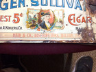 Milton Pa Reid Tobacco Co Metal Sign Cigar General Sullivan Lewisburg Watsontown