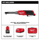        new  Milwaukee Tool M12 Fuel 3 8  Extended Reach High Speed Ratchet Kit       