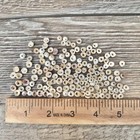 Vintage Genuine Natural Hawaiian Loose Puka Shells Hawaii Lot Of 140