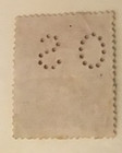 Australia Stamp Scott 24 Very Fine Used King George V Chocolate Os Perfin