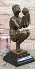 Oblivion  1920  Sculpture By Georges Duvernet Art Deco Bronze Statue Signed Figu