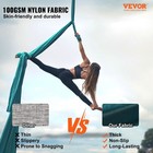 Vevor Aerial Silk Yoga Swing Set 11 Yards Hammock Trapeze Inversion Fly Green