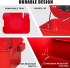Big Red  Torin 3 5 Gallon Steel Cabinet Parts Washer With 110v  Pump t10035