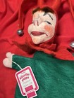 Kunstlerpuppen 2x Jester King Hand Puppets Gdr East German Art Rare W Tag Nos